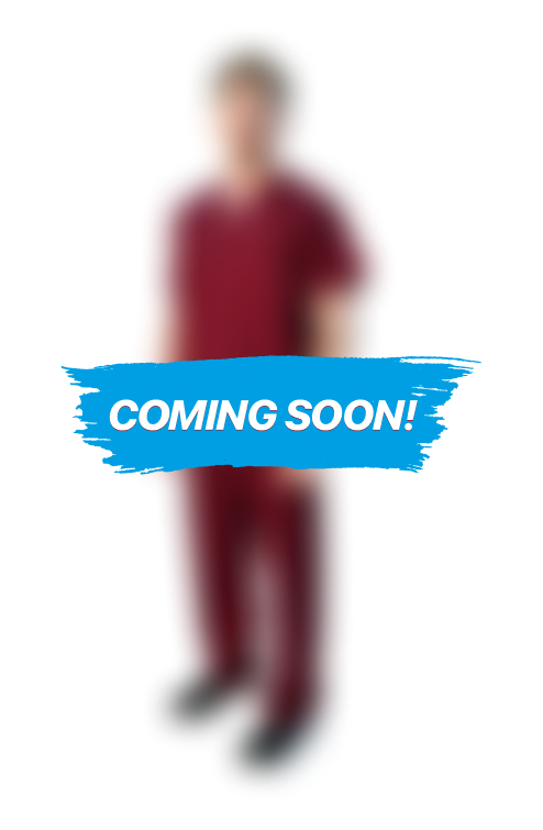 Nurses Dress Classic Collar Red Piping