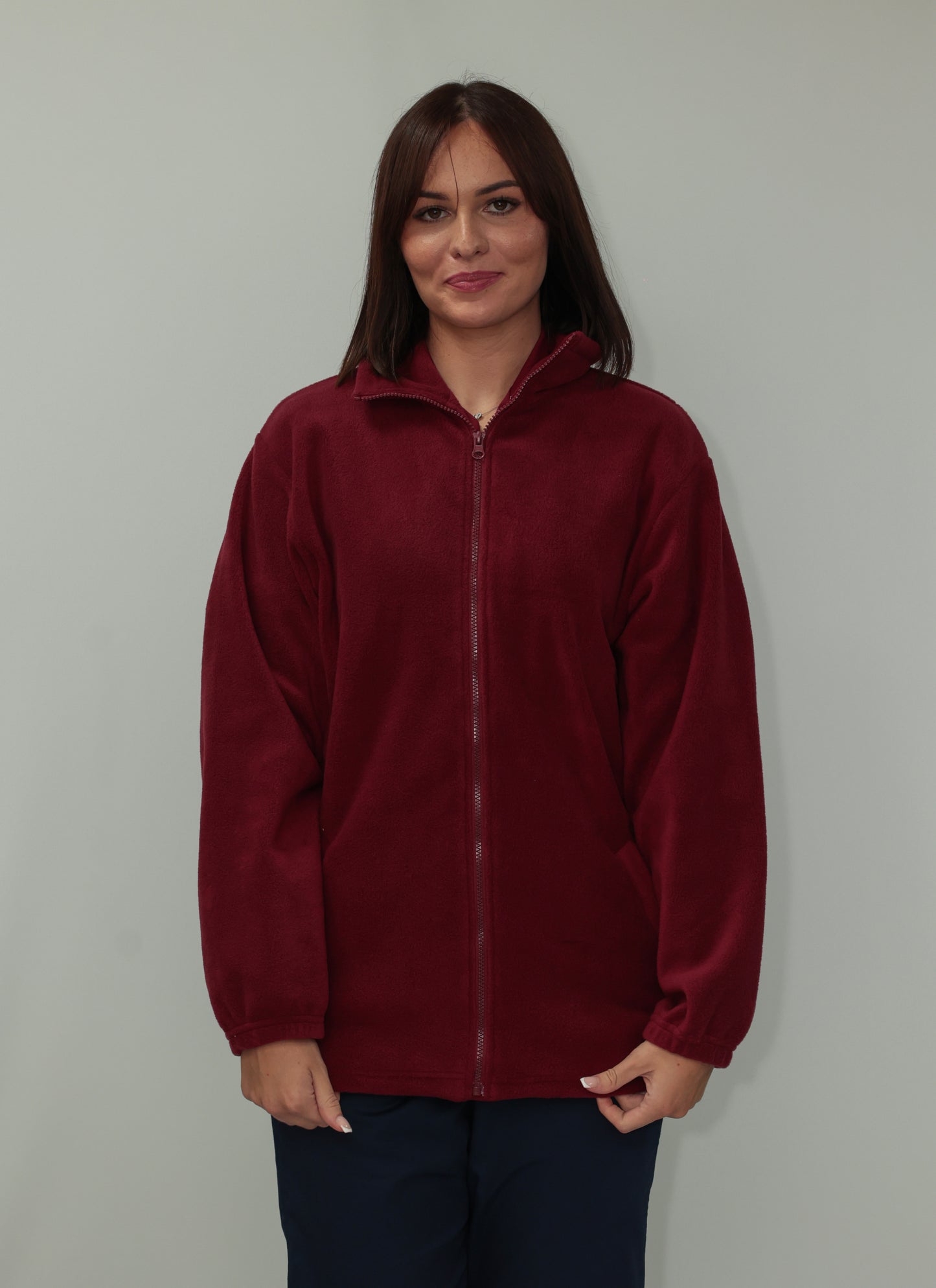 Unisex Fleece Jacket with Logo
