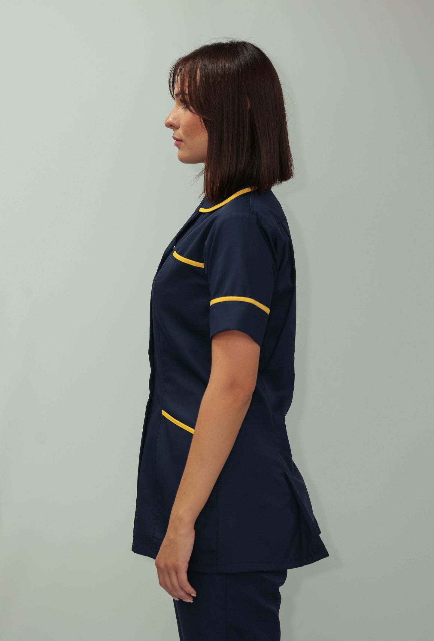Female Tunic Yellow Piping