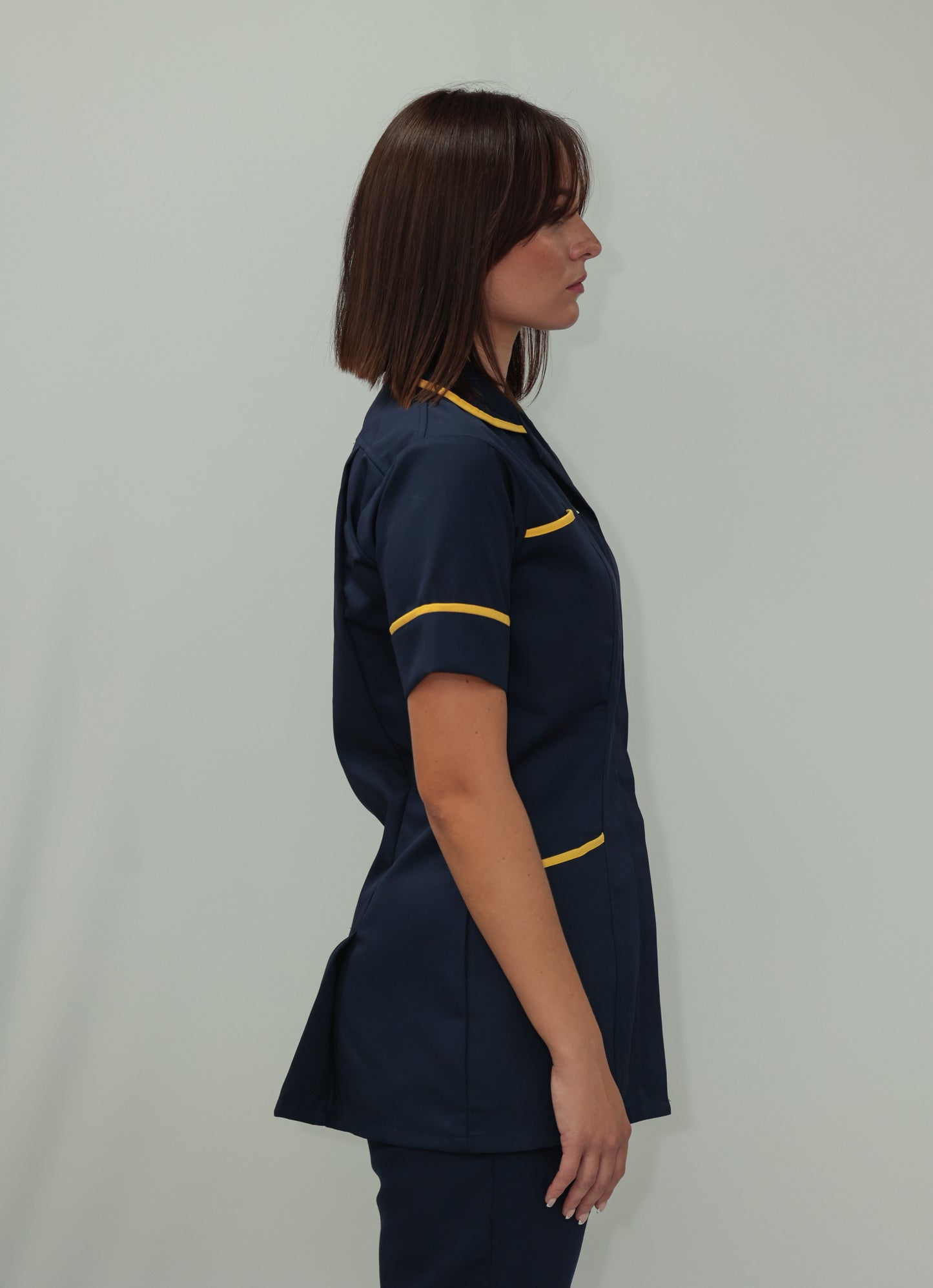 Female Tunic Yellow Piping
