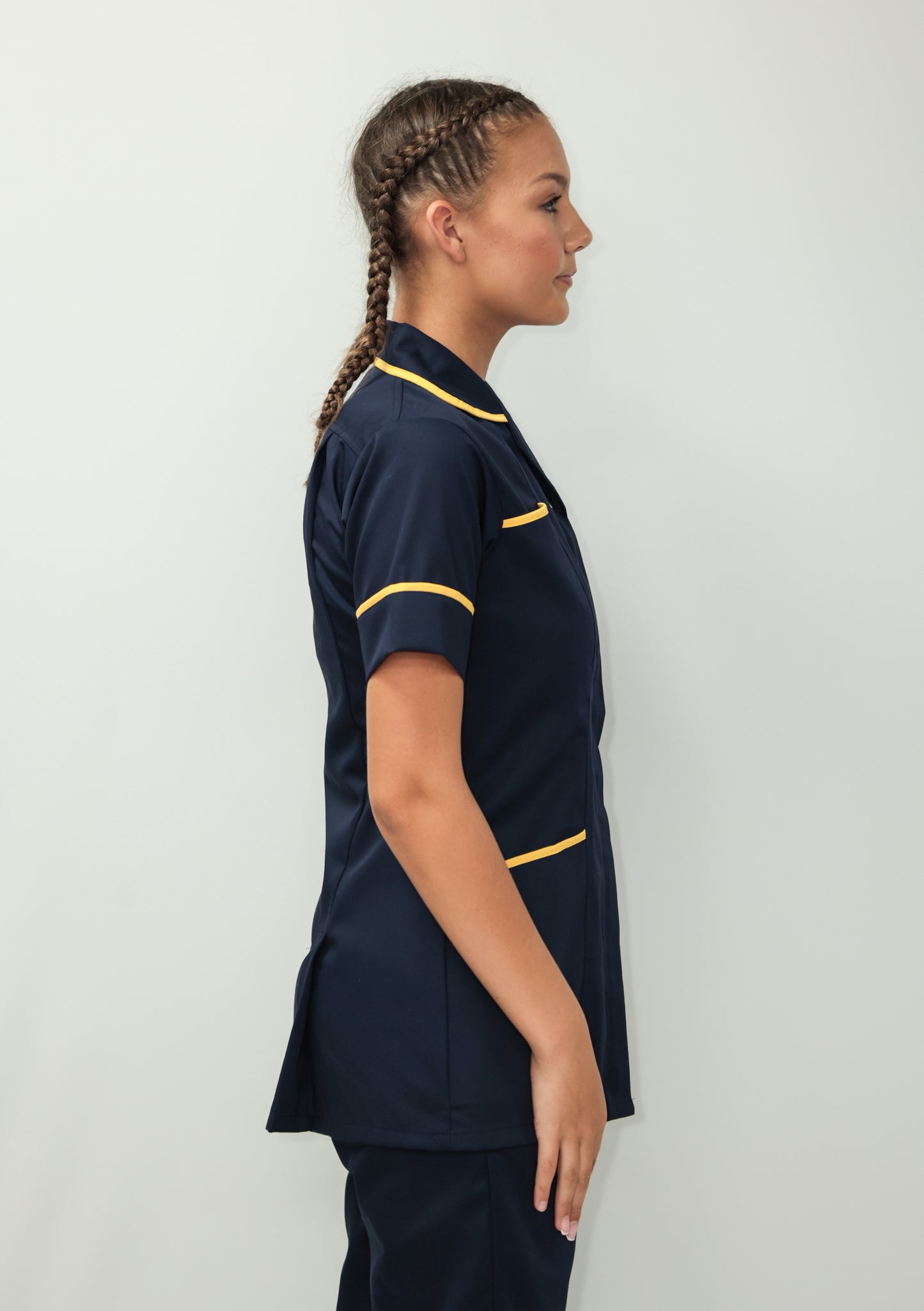 Female Tunic Yellow Piping