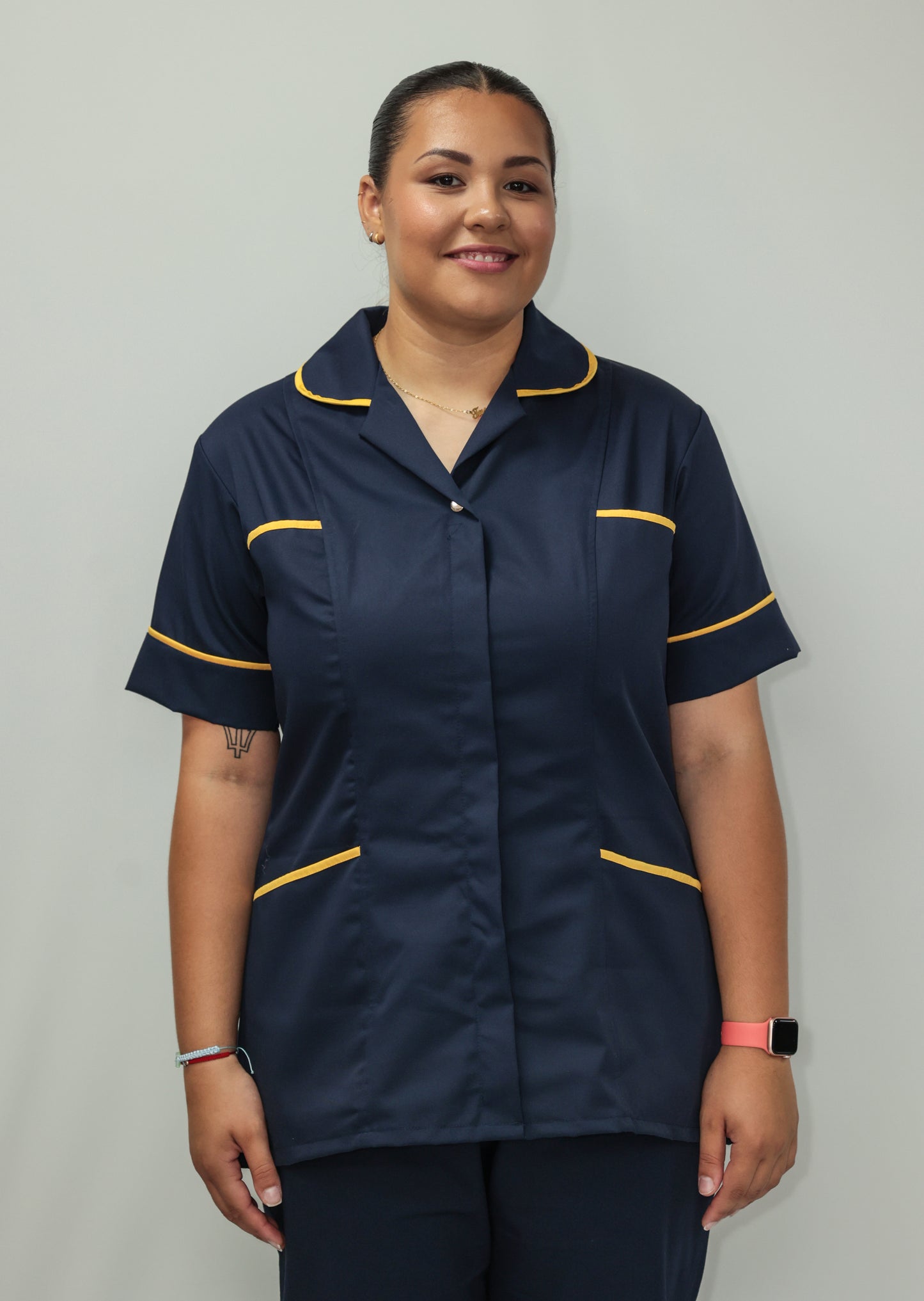 Female Tunic Yellow Piping