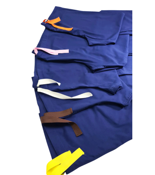 Medical Health Scrubs Royal Blue Short Sleeve V neck Top Unisex Men/Women