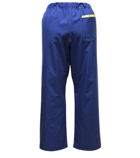 Medical Health Scrub Drawstring Royal Blue Trousers Unisex Men/Women