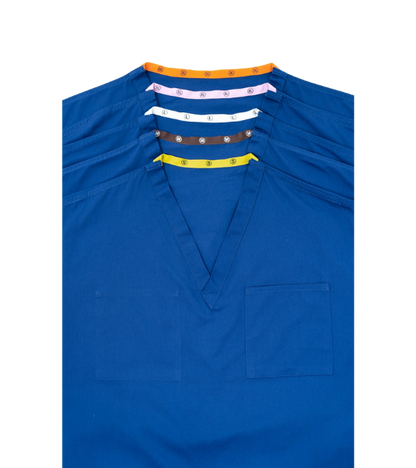 Medical Health Professionals Royal Blue Scrubs Set Unisex Men/Women 2 piece