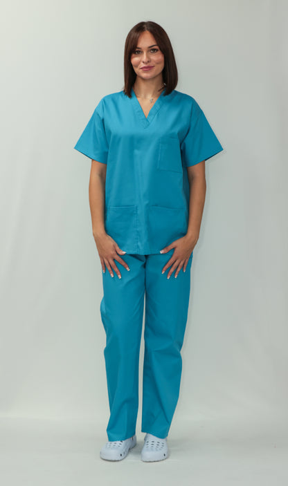 Unisex Scrub Set with Logo XS - 2XL