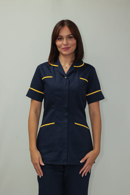 Female Tunic Yellow Piping