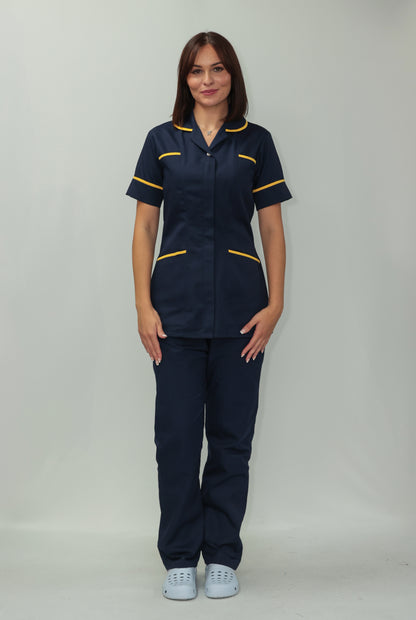 Female Tunic Yellow Piping