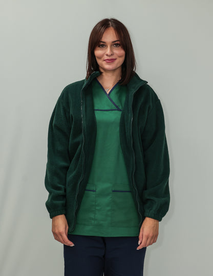 Unisex Fleece Jacket with Logo