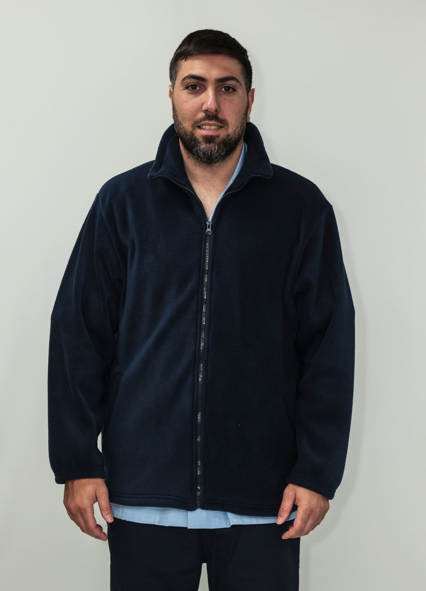 Unisex Fleece Jacket with Logo