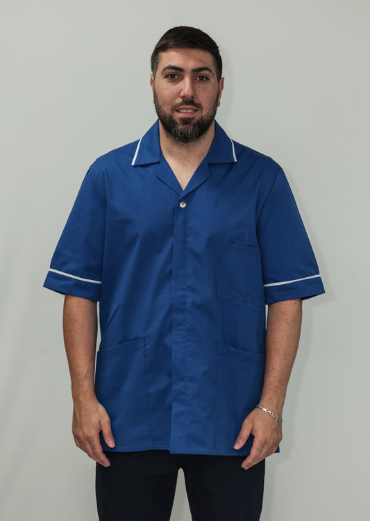 Male Tunic White Piping