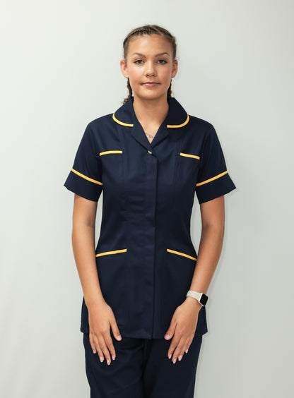 Female Tunic Yellow Piping