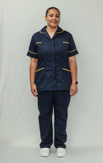 Female Tunic Yellow Piping