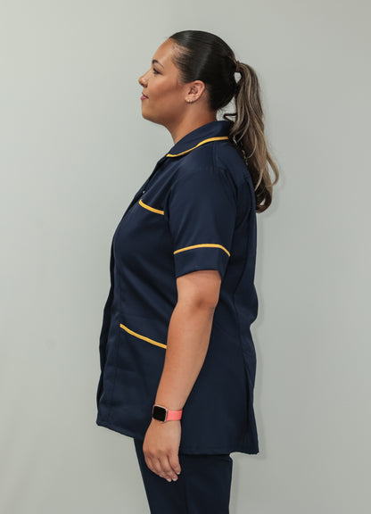 Female Tunic Yellow Piping