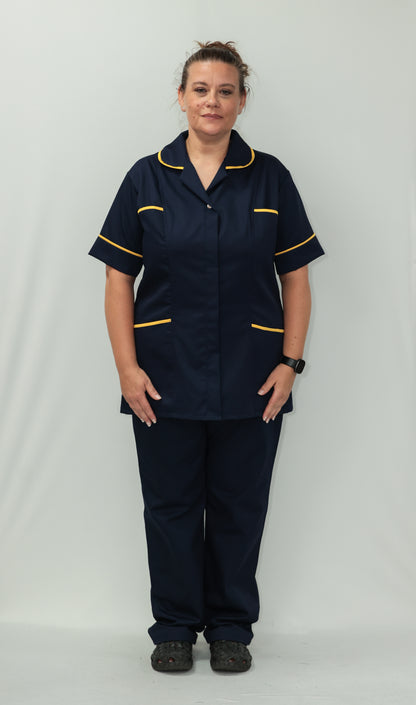 Female Tunic Yellow Piping