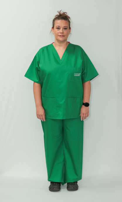 Unisex Scrub Set with Logo 3XL - 5XL