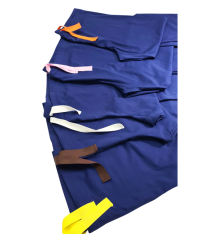 Medical Health Scrubs Royal Blue Short Sleeve V neck Top Unisex Men/Women