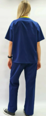 Reversible Unisex Scrub Set - Royal Blue Only